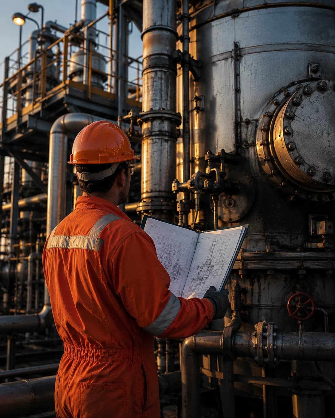 Inspect the asset, certify the people