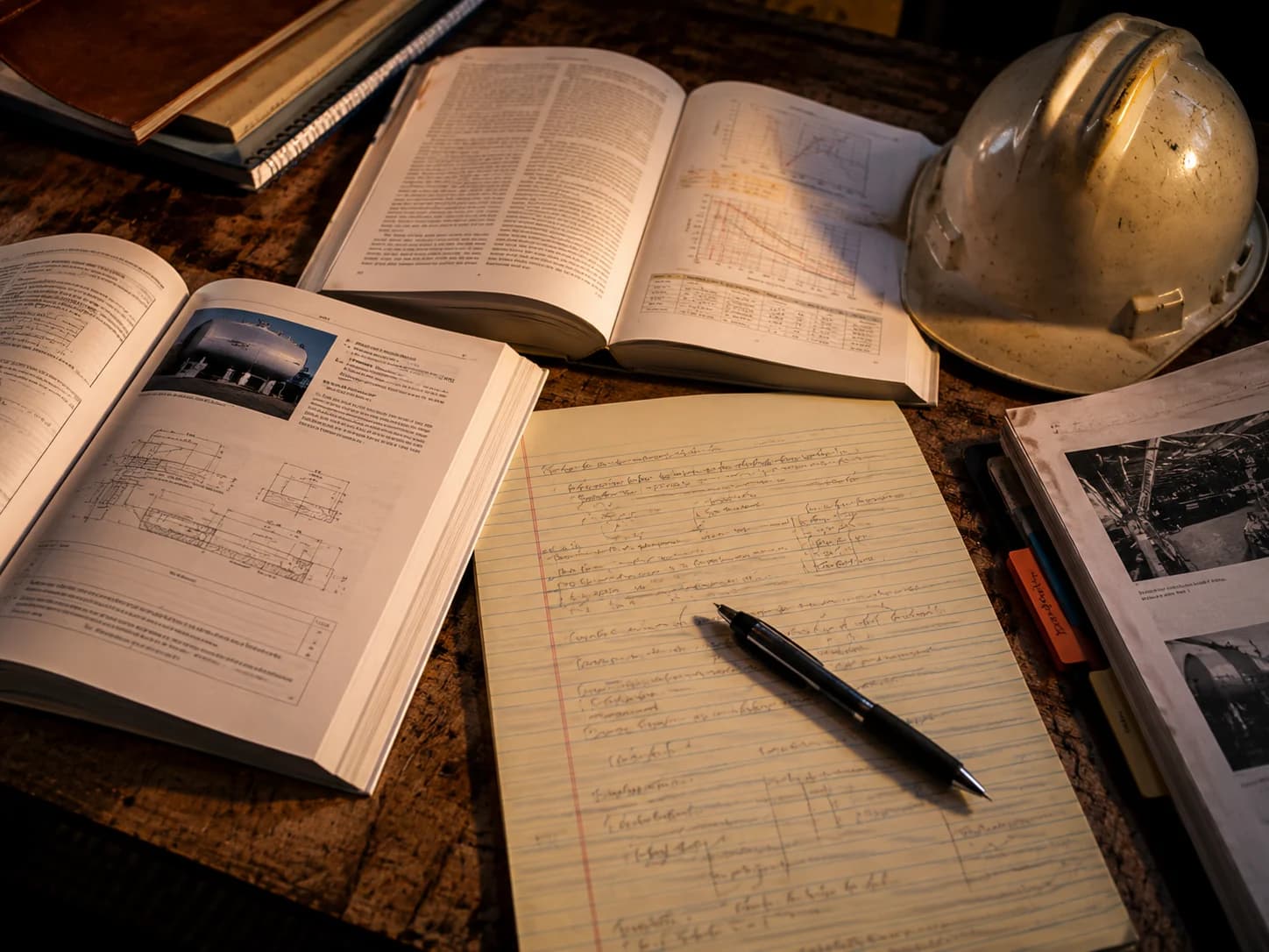 Engineers working through a certification exercise in a training room