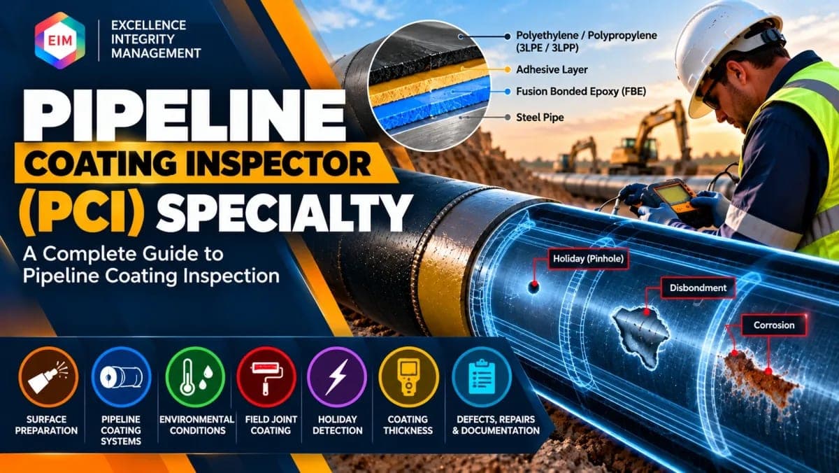 Pipeline Coating Inspector (PCI) Specialty: Complete Guide