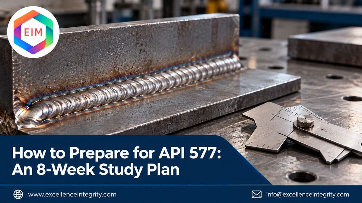 How to Prepare for API 577: An 8-Week Study Plan
