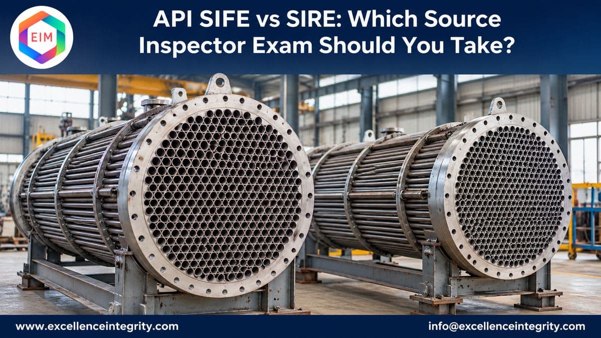 API SIFE vs SIRE: Which Source Inspector Exam Should You Take?