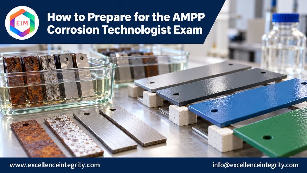 How to Prepare for the AMPP Corrosion Technologist Exam