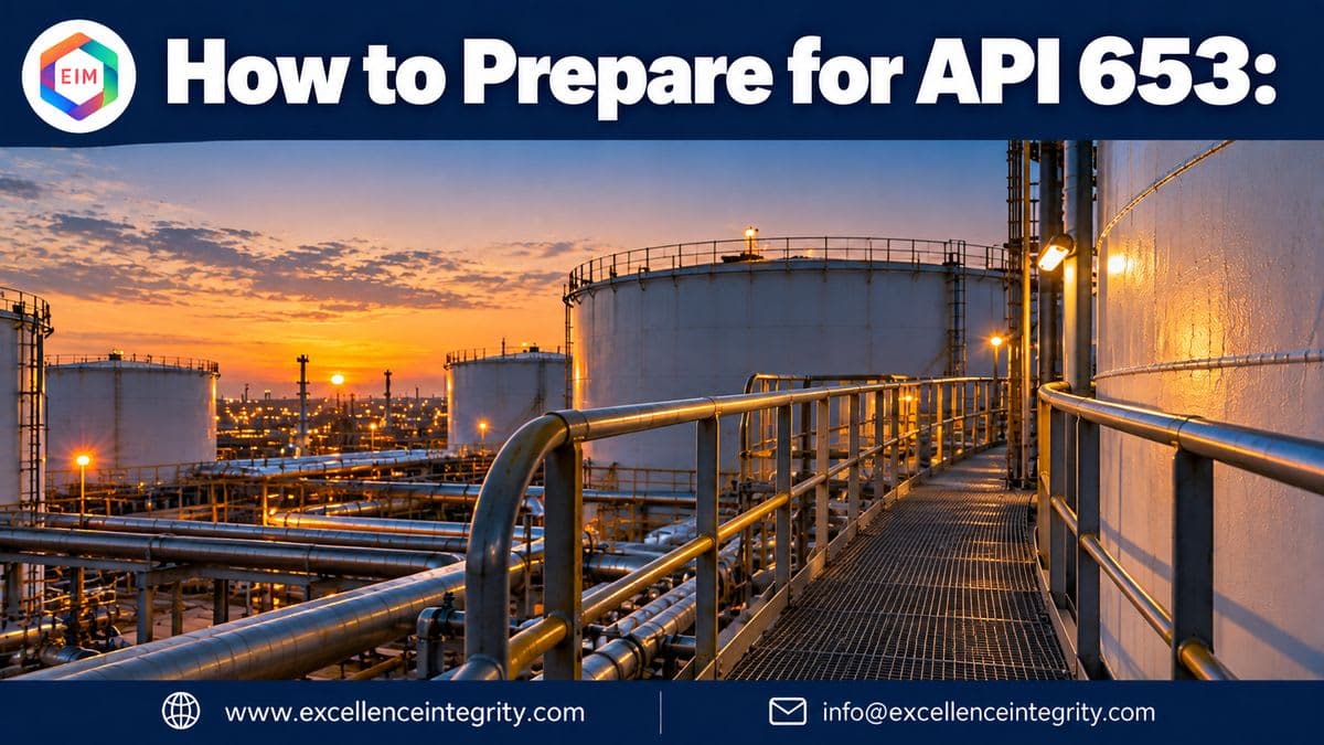 How to Prepare for API 653: A 12-Week Study Plan