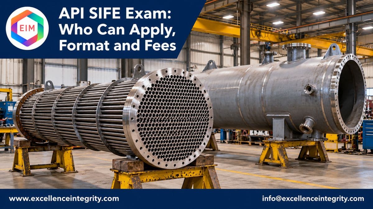 API SIFE Exam: Who Can Apply, Format and Fees