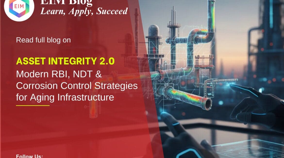 Asset Integrity 2.0: Modern RBI, NDT & Corrosion Control for Aging Infrastructure