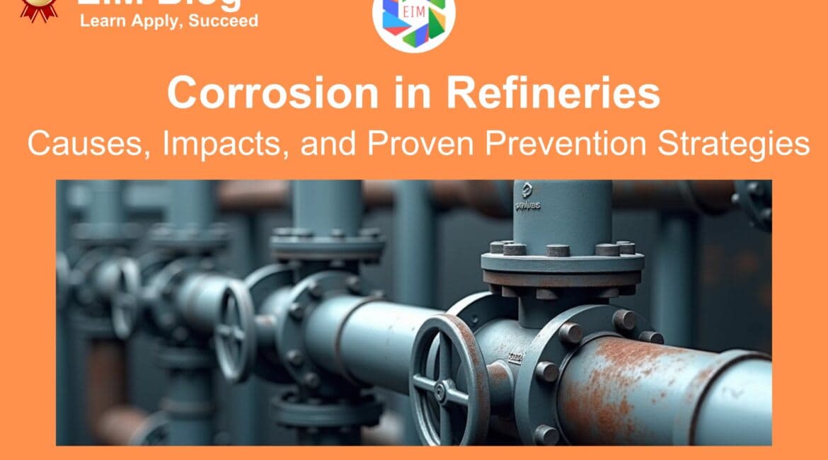 Corrosion in Refineries: Causes, Impacts, and Proven Prevention Strategies