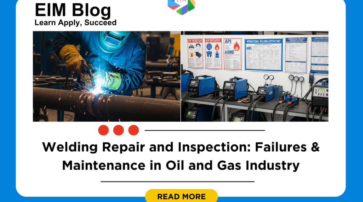 Welding Repair and Inspection: Failures & Maintenance in Oil and Gas Industry