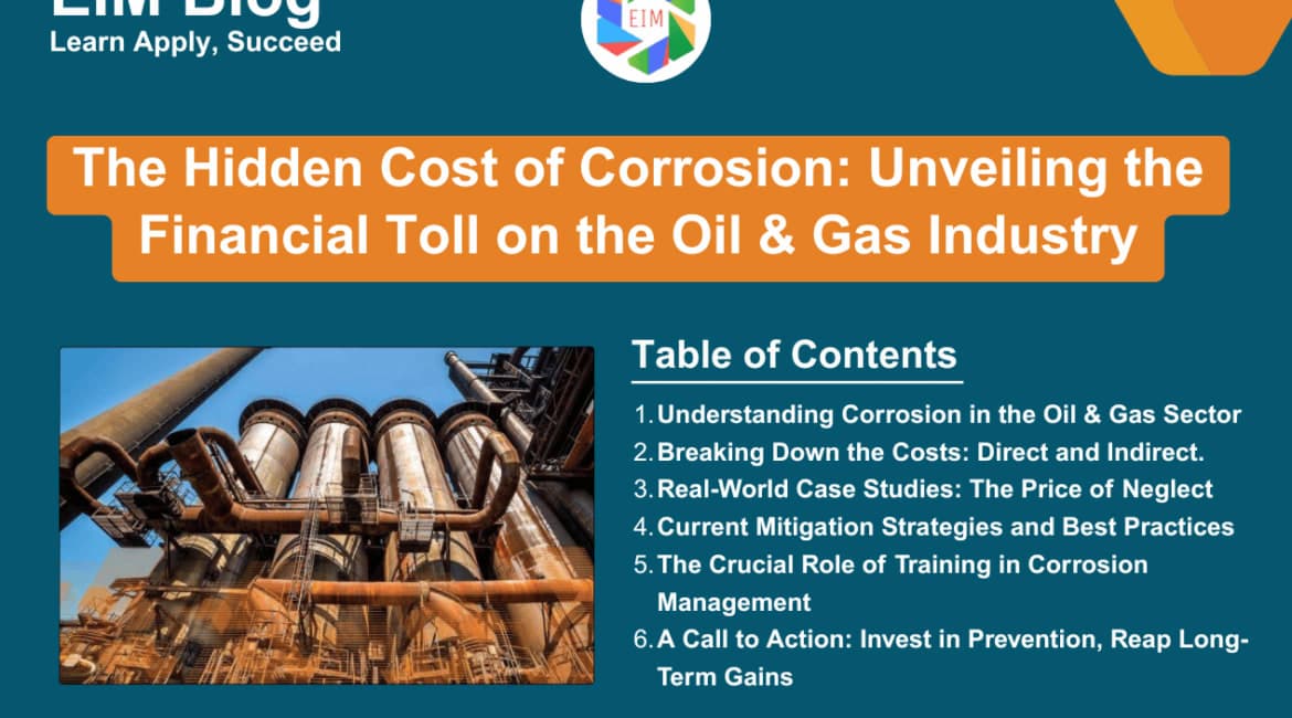 The Hidden Cost: Understanding the Economic Impact of Corrosion in the Oil & Gas Industry