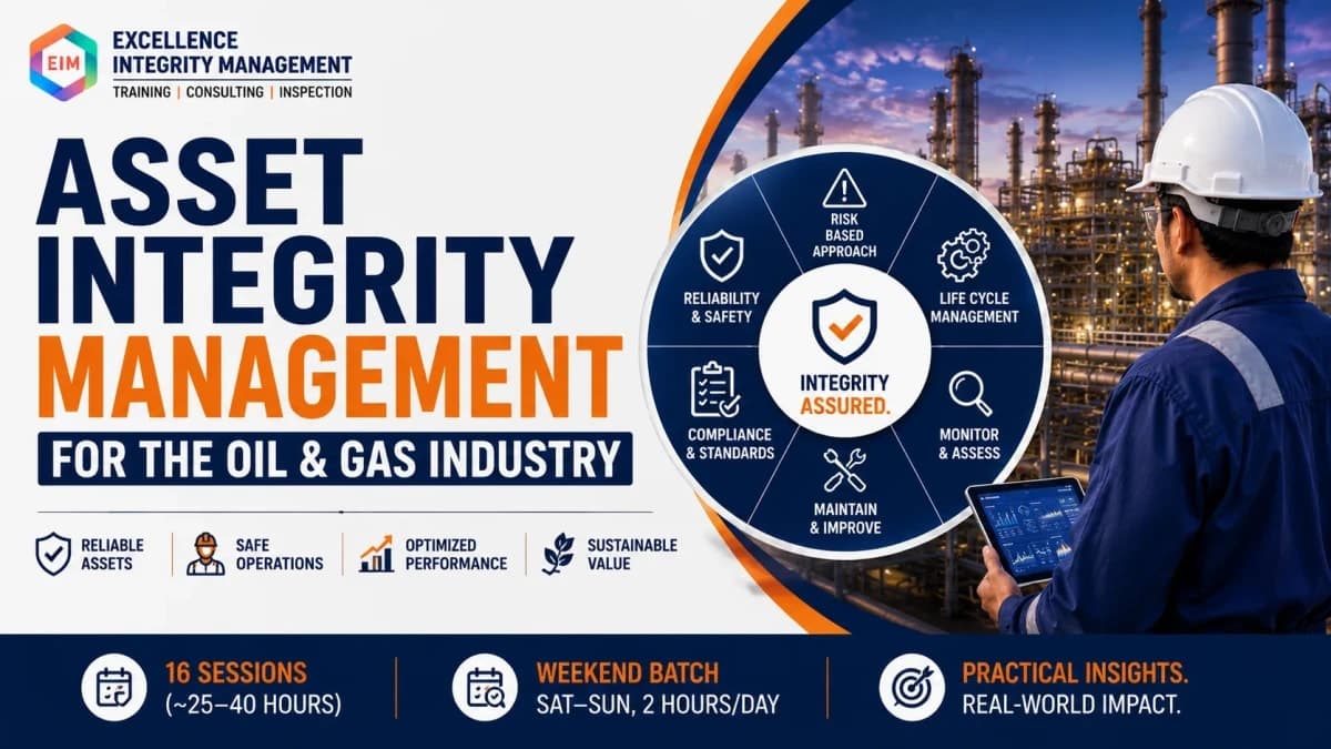 Asset Integrity Management for the Oil & Gas Industry