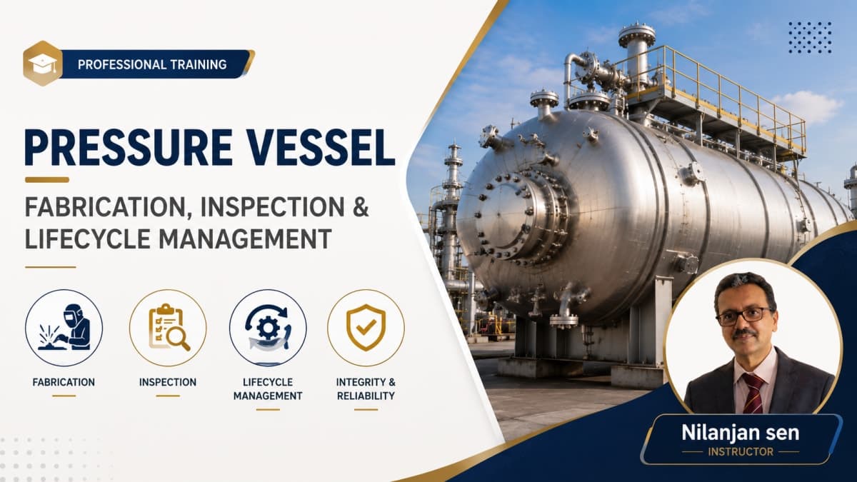 Pressure Vessel – Fabrication, Inspection & Lifecycle Management