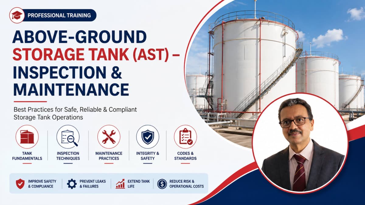 Above-Ground Storage Tank (AST) – Inspection & Maintenance for Oil & Gas