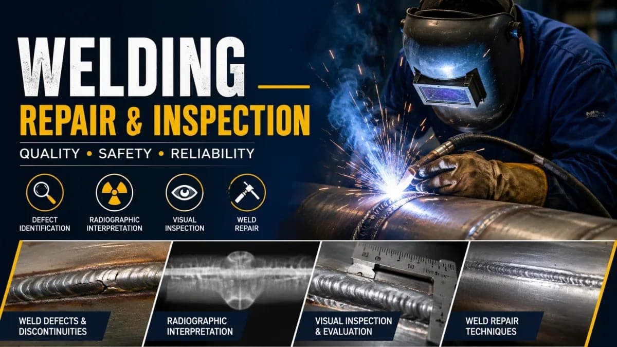 Welding Repair and Inspection