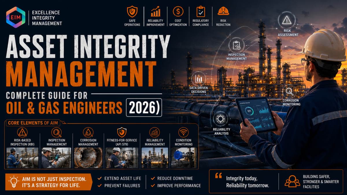 Asset Integrity Management: Complete Guide for Oil & Gas Engineers (2026)