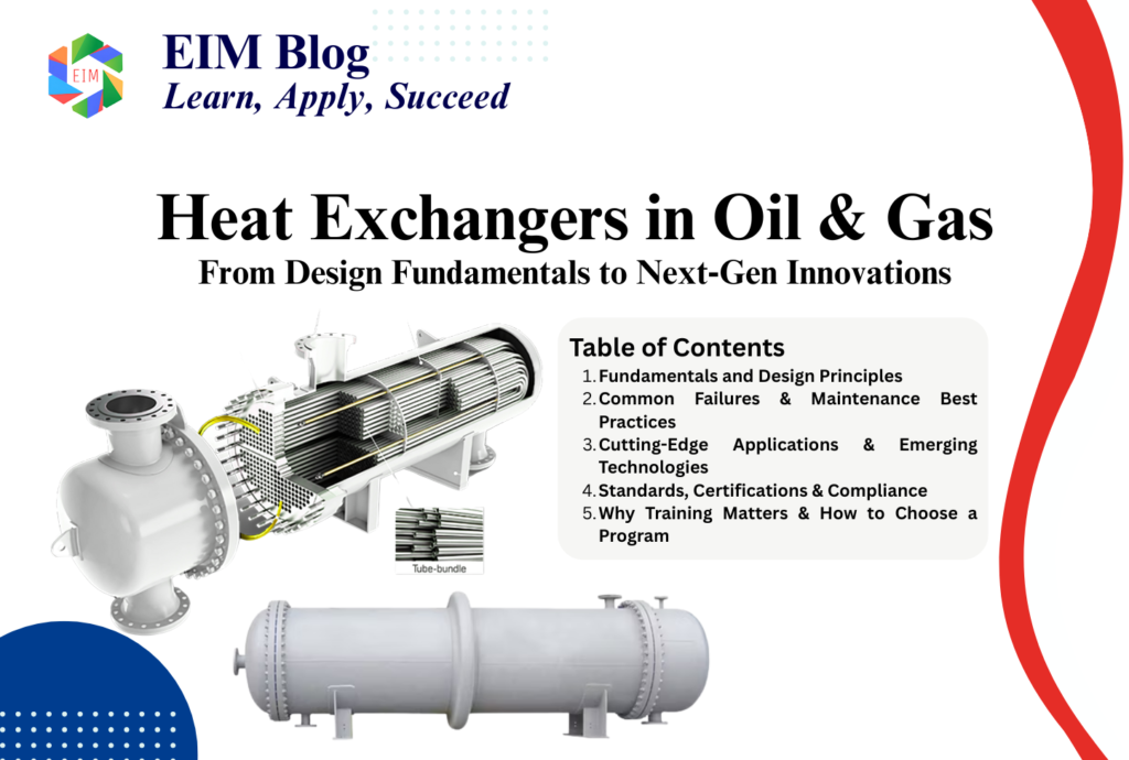 Heat Exchangers in Oil & Gas: From Design Fundamentals to Next‑Gen Innovations