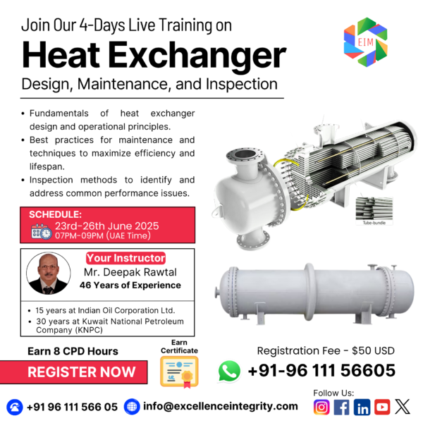 Mastering Heat Exchangers: Design, Operation & Maintenance