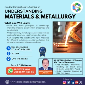 Understanding Materials & Metallurgy Training
