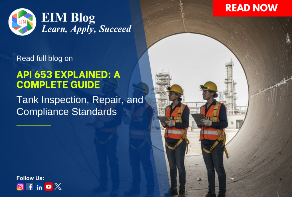 API 653 Explained: A Complete Guide to Tank Inspection, Repair, and Compliance Standards