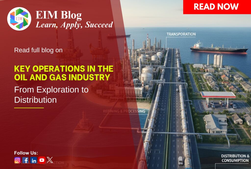 Key Operations in the Oil and Gas Industry: From Exploration to Distribution
