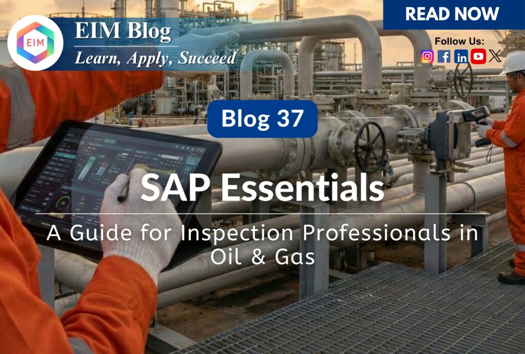 SAP essentials for inspection professionals
