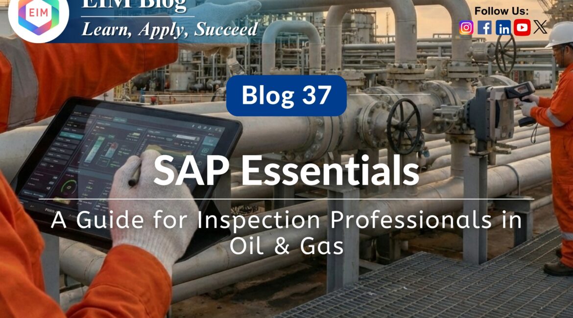 SAP essentials for inspection professionals