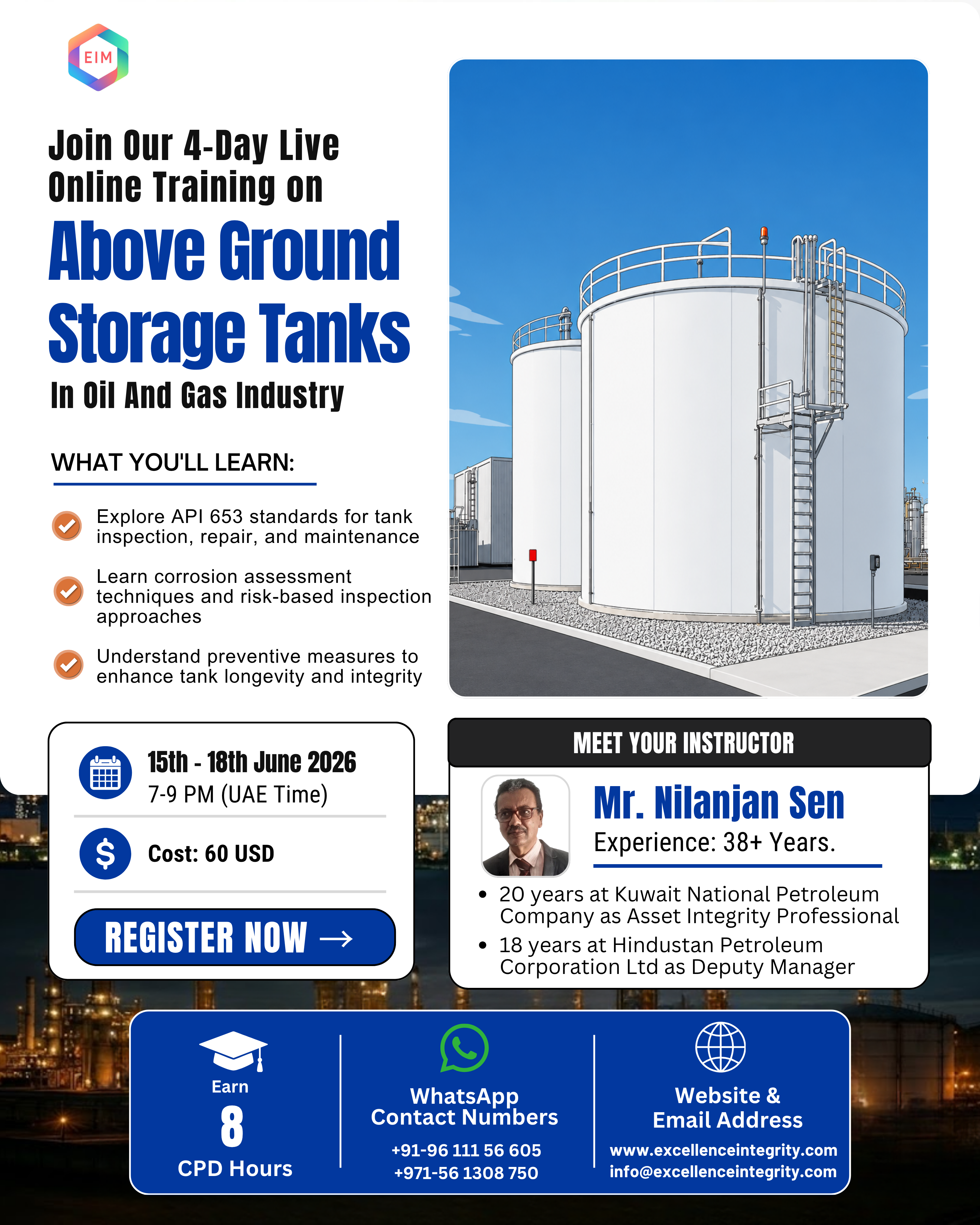 June - Above Ground Storage Tanks